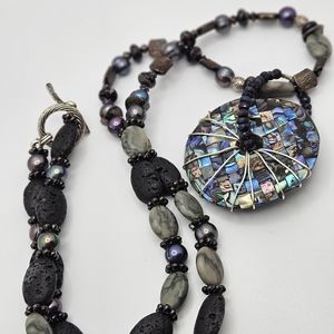 Gorgeous one-of-a-kind necklace handmade
